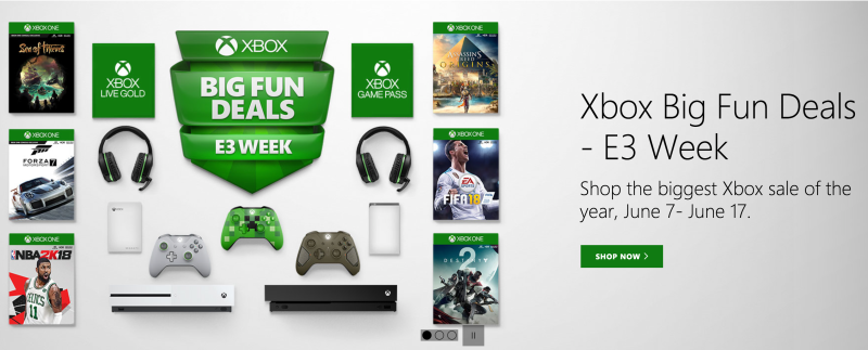 Rebajas de Microsoft por el E3Gráfico: E3